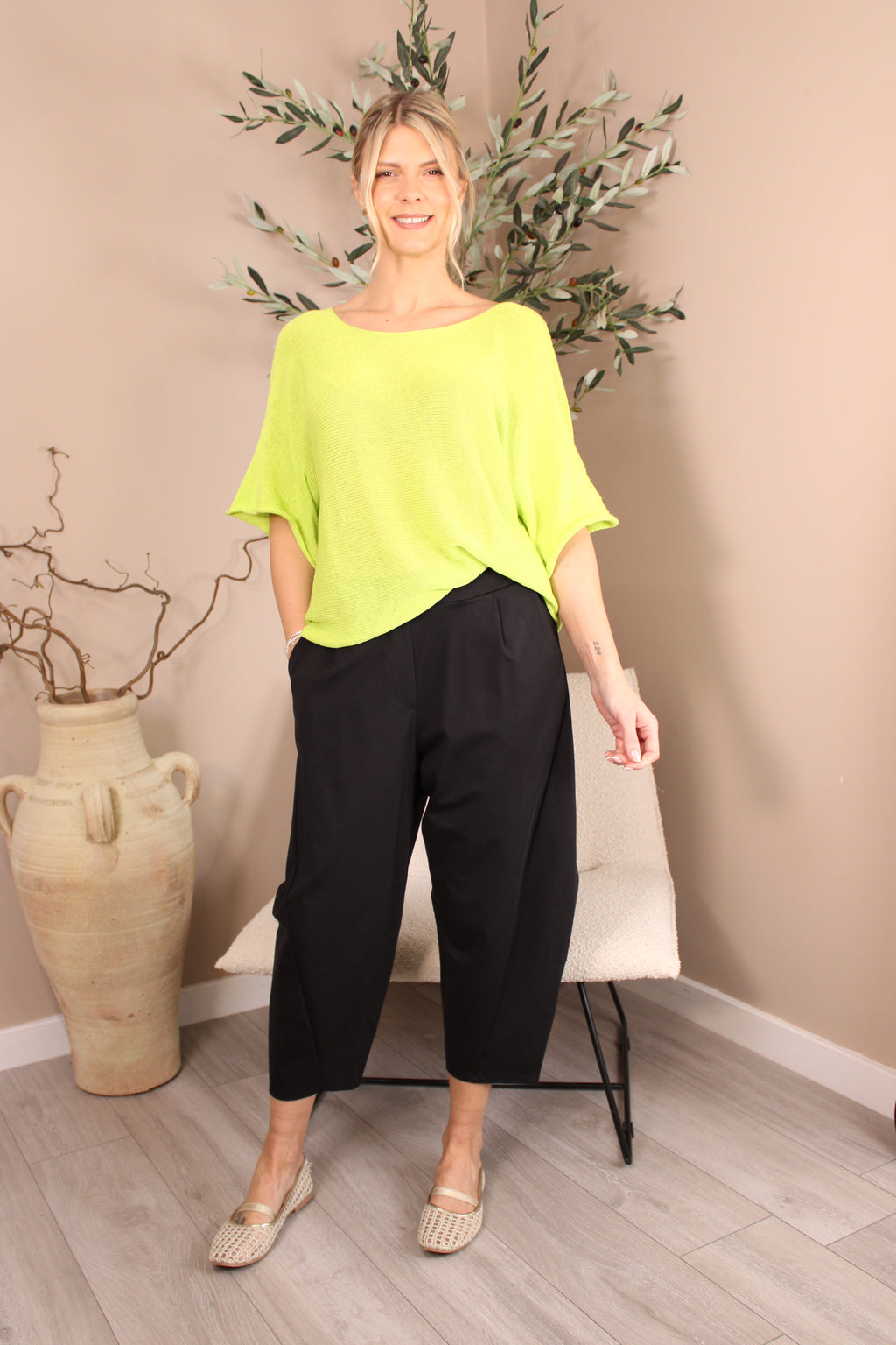 Palma Barrel Trousers