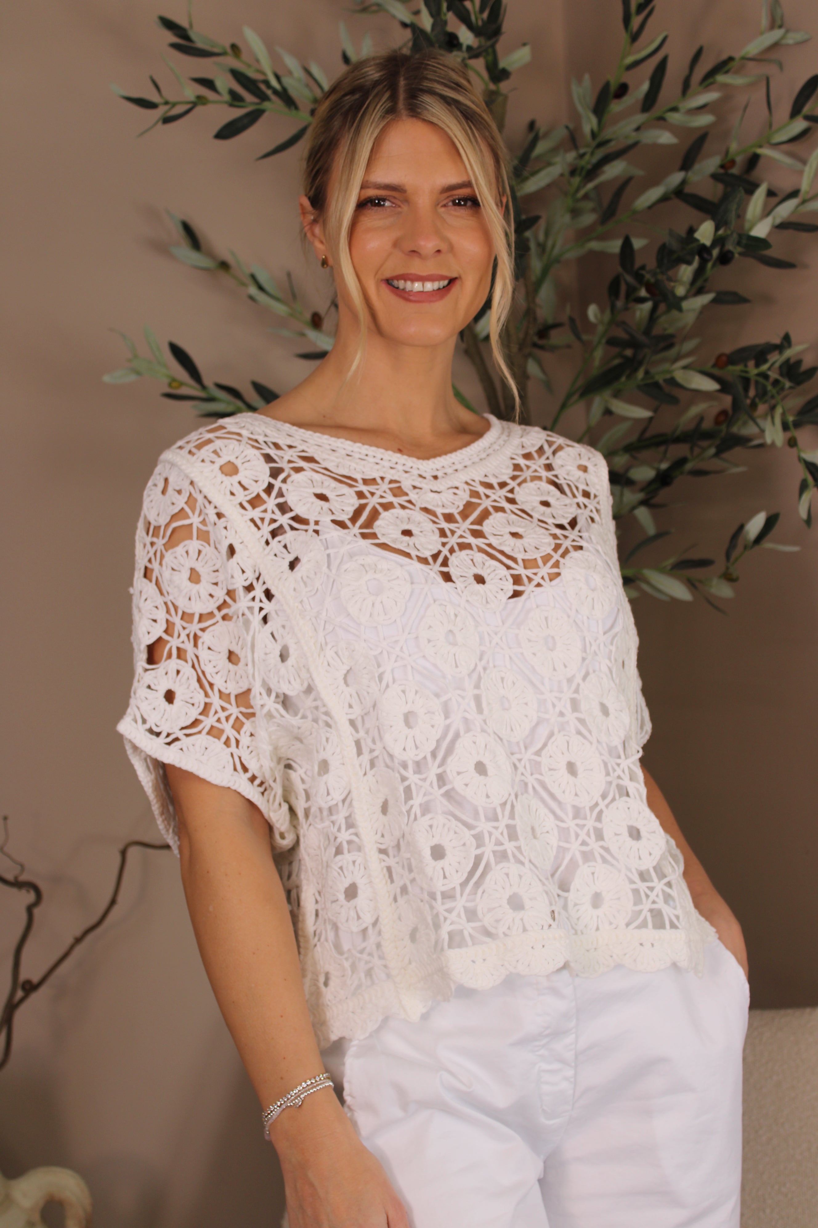 Harlow Crochet Top