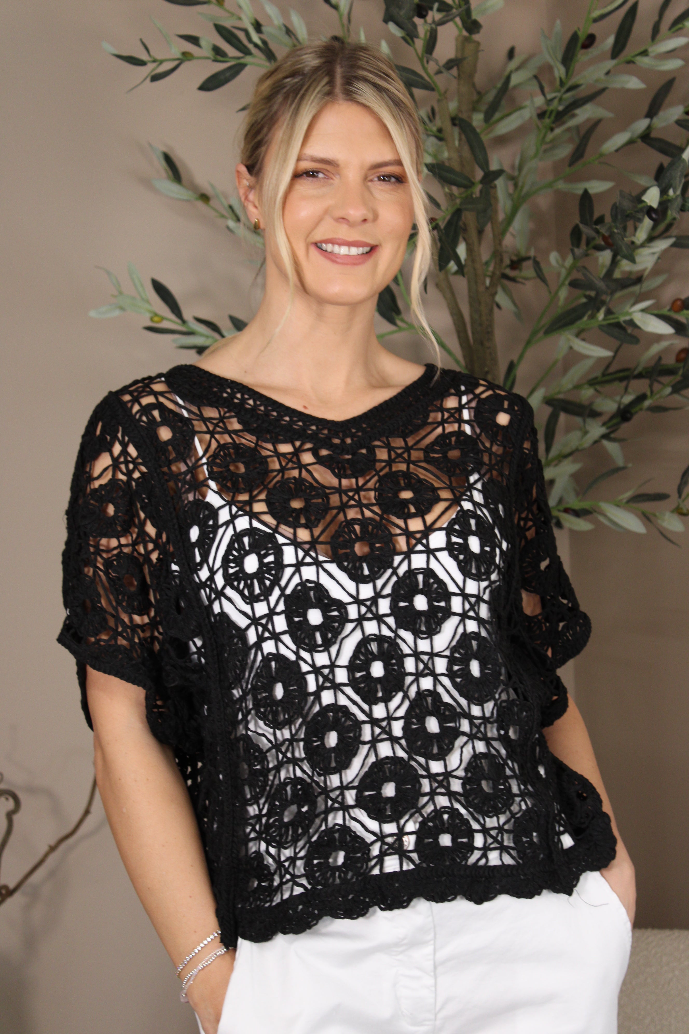 Harlow Crochet Top