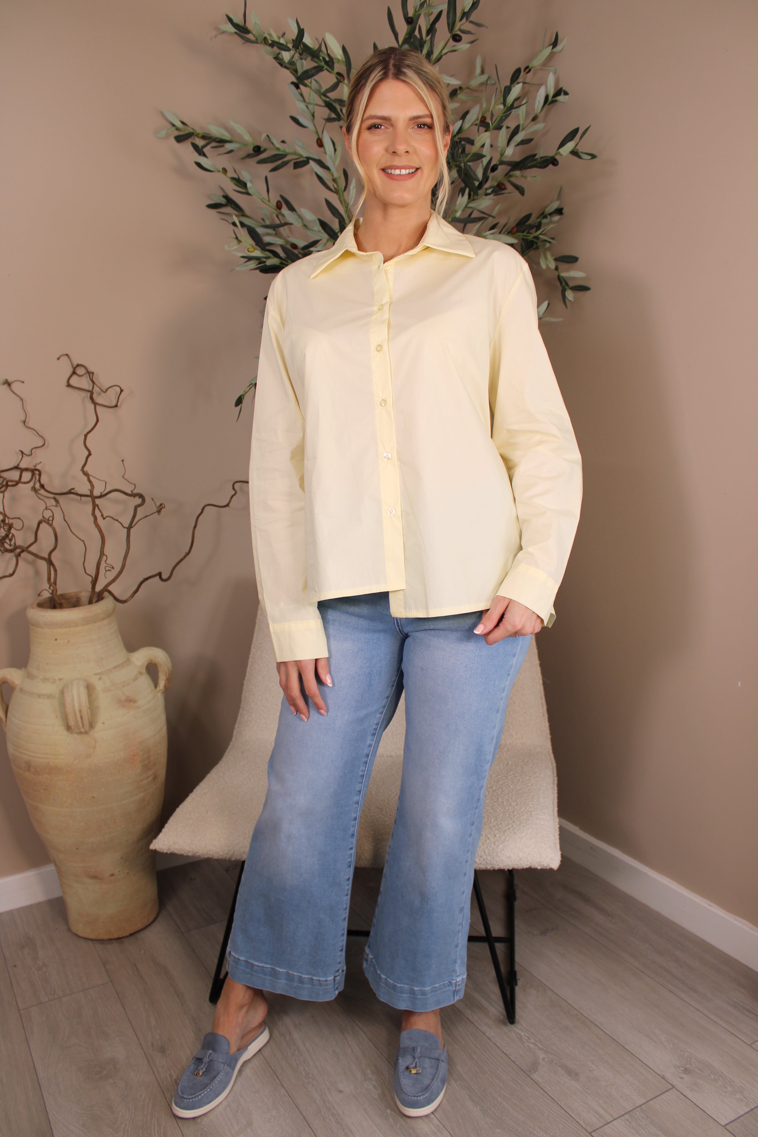 Oxford Drawstring Shirt