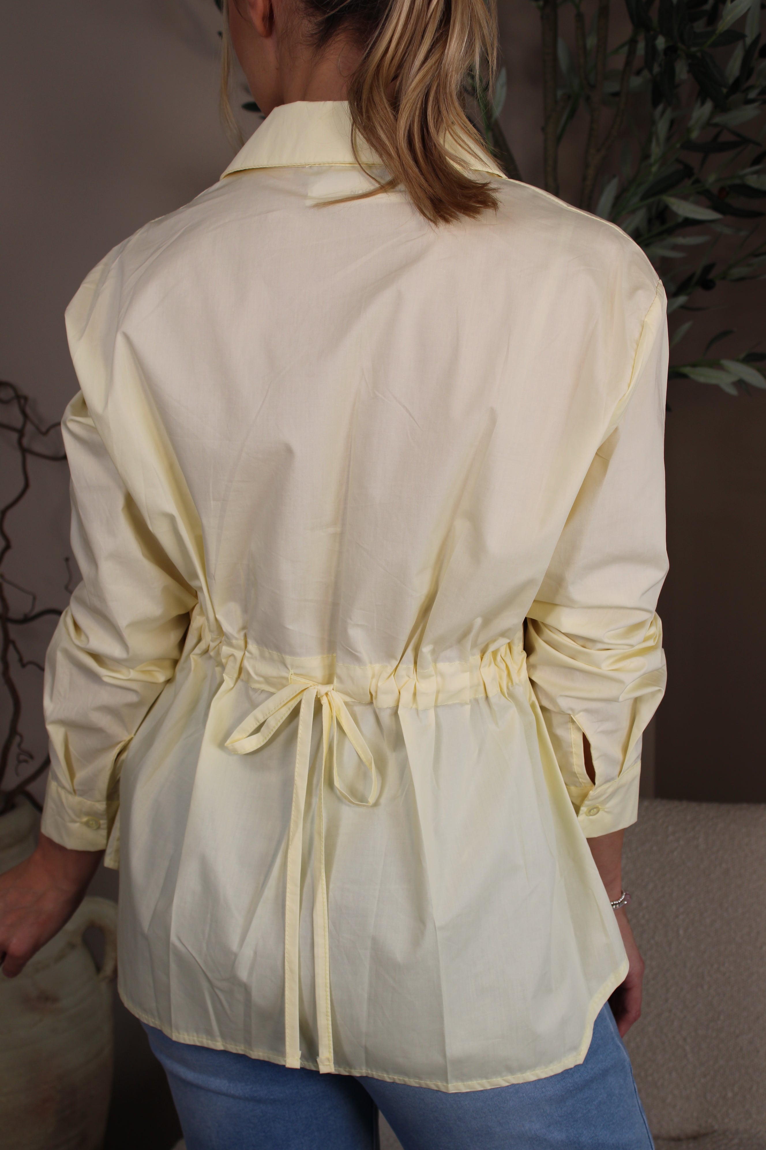 Oxford Drawstring Shirt