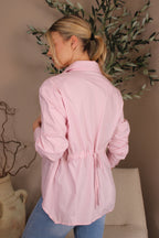 Oxford Drawstring Shirt