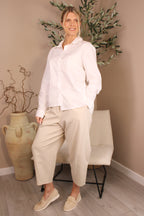 Oxford Drawstring Shirt