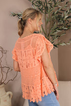 Valencia Crochet Top