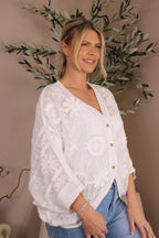 Valencia Embroidered Shacket