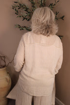 Hamptons Linen Stripe Shirt