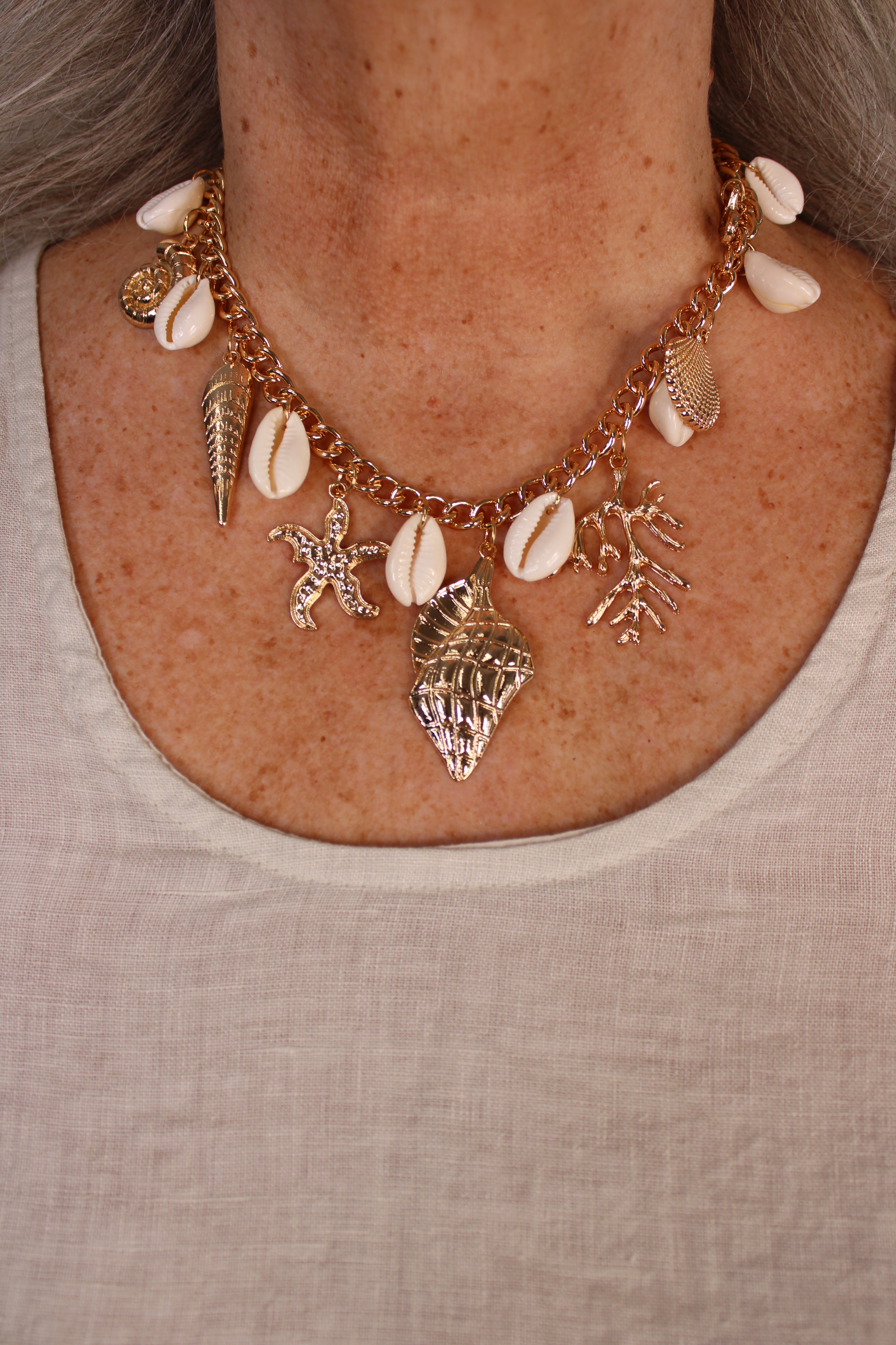 Mykonos Necklace & Earrings Set