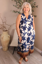 Algarve Sleeveless Midi Dress