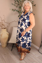 Algarve Sleeveless Midi Dress