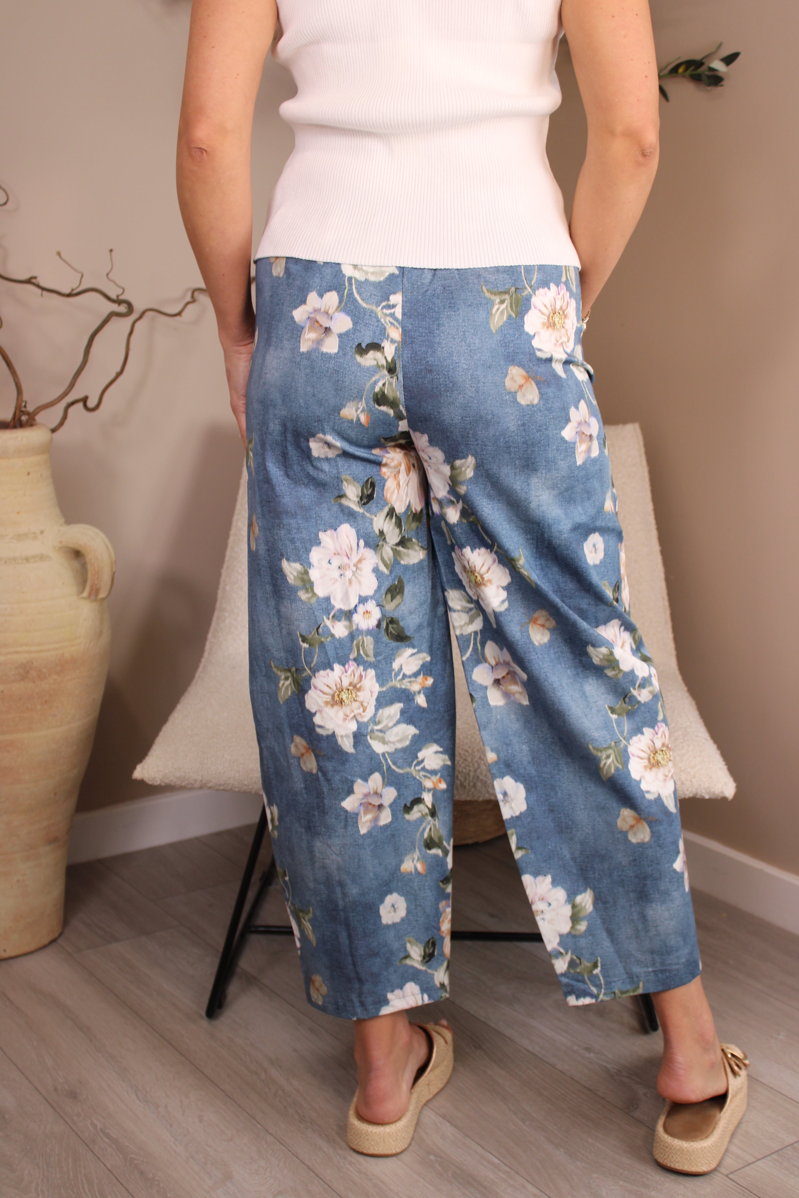 Botanical Floral Jeans